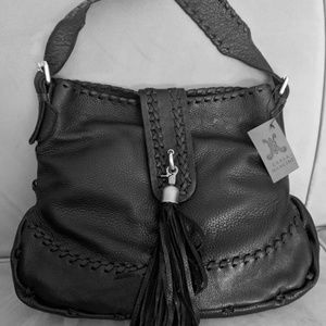 NEW Carla Mancini leather handbag